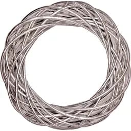 Вінок Yes! Fun ротанговий 15 см срібний (974264)