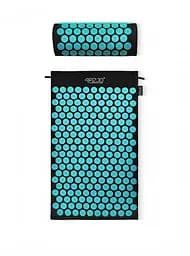 Коврик акупунктурный с валиком 4FIZJO Classic Mat Аппликатор Кузнецова Black/Blue (P-5905973402385)