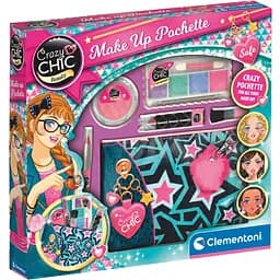 Набір дитячої косметики для макіяжу Clementoni Make Up Pochette Crazy Chic (18697)