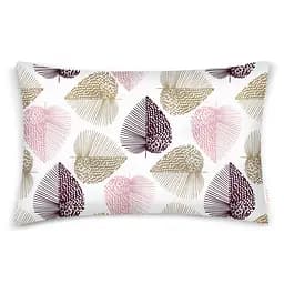 Комплект постільної білизни Cosas Pastel leaves CS1 Євро бежевий (LeafBeigeRoseBlack_40Rose_200) - мініатюра 3