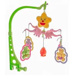 Музыкальная карусель мобиль на кроватку M 1243 U/R