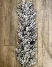 Хвойная литая гирлянда Элитная заснеженная 3.0м