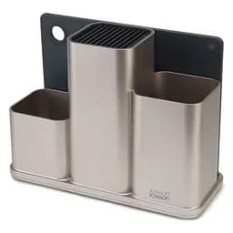 Органайзер с разделочной доской Joseph Joseph CounterStore, серебристый (85122)