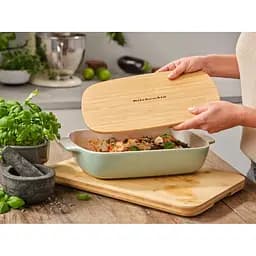 Форма для випічки KitchenAid з кришкою 32.8х19.5х7.5 см 1.9 л фісташкова (CC007425-001) - мініатюра 5