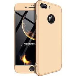 Чохол-накладка GKK 3 in 1 Hard PC Case Apple iPhone 7 Plus/8 Plus Gold