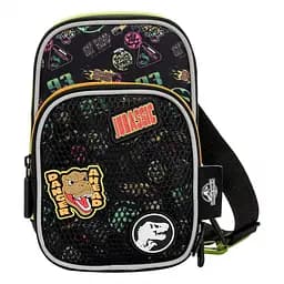 Сумка через плече Yes CBK-3 Jurassic World. Dino 19х12х5 см чорна (550573)
