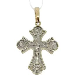 Золотой крестик Столичная Ювелирная Фабрика. Распятие Христа. 501670