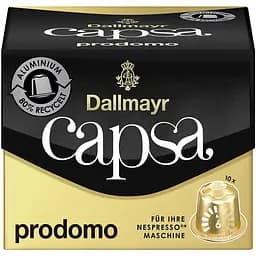 Кава в капсулах Dallmayr Capsa Prodomo 10 капсул 56 г