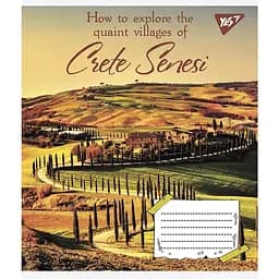 Зошит загальний Yes Quaint Village, А5, в клітинку, 24 аркуша (766640)