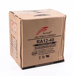 Акумуляторна батарея для ДБЖ Ritar AGM 12 V / 40 А*ч (RA12-40) - мініатюра 3
