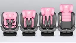 Дитяче автокрісло Lionelo Bastiaan i-Size Pink Baby, рожеве (LO-BASTIAAN I-SIZE PINK BABY) - мініатюра 8