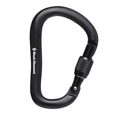 Карабін Black Diamond RockLock Screwgate Чорний