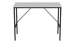 Стіл письмовий Line Тайм Ferrum-decor 750x1000x500 Чорний метал ДСП Біле 16 мм (FRD-104864) - мініатюра 3