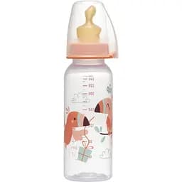 Бутылочка для кормления Nip PP, 250 мл, светло-розовый (35006)