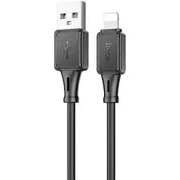 Кабель Hoco lightning Assistant силиконовый зарядный кабель для передачи данных X101 1 м 2.4A
