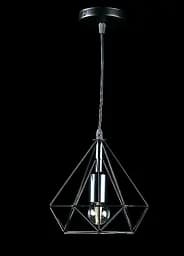 Люстра стельова Splendid Ray L01/1, E27, Чорний метал, регульована висота 25-95 см, сучасний стиль для дому - мініатюра 2