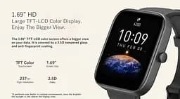 Смарт-годинник Amazfit Bip 3 Black - мініатюра 2