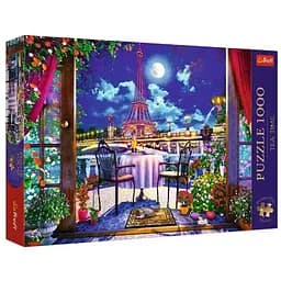 Пазл Trefl Час чаювання: Париж у місячному сяйві 1000 ел. (10843)