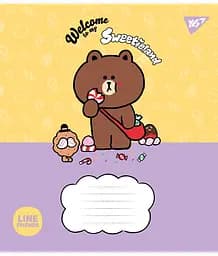 Набір зошитів Yes Line Friends. Sweetieland А5 в лінійку 12 аркушів 25 шт. (766949) - мініатюра 4