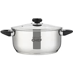 Кастрюля Bravo Chef L"Appetit, с крышкой, 20 см, 2,7 л (BC-2003-20)