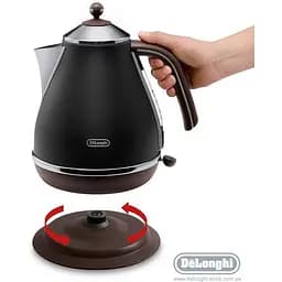 Електрочайник DeLonghi KBOV 2001 BK (210110026) - мініатюра 4