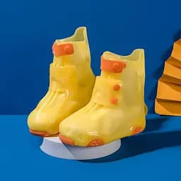 Бахіли на взуття Kidigo дитячі ПВХ H003 L 30-31 Yellow (17571) - мініатюра 3