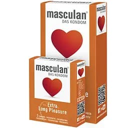 Презервативи Masculan Extra Long Pleasure продовжують задоволення 3 шт. - мініатюра 2