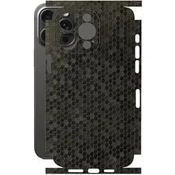 Захисна плівка StatusSKIN для Apple iPhone 15 Pro Max Корпус Вініл Соти чорні