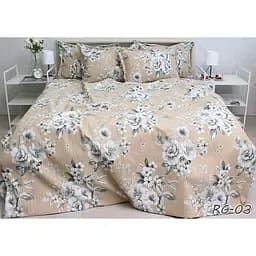 Комплект постільної білизни PrimaTeks 2-спальний 000247947 (RG-03)