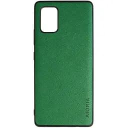 Чехол Aioria Cross Pattern Case для Samsung Galaxy A71 5G Green