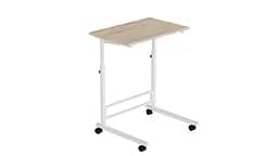 Стіл приставний Аміго 62x60x40 метал Білий ДСП Дуб Сан-Марино 16мм FRD-102534