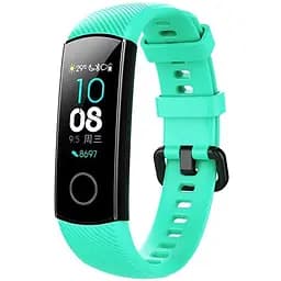 Силиконовый ремешок Primo для фитнес-браслета Huawei Honor Band 4/5 Mint