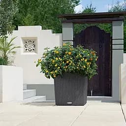 Вазон Lechuza Cube Cottage 40 білий (15380) - мініатюра 7