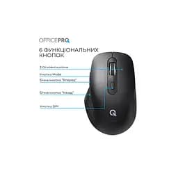 Мишка OfficePro M265B Wireless/Bluetooth Silent Click Black (M265B) - мініатюра 10