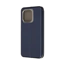 Чехол-книжка для Motorola G86 5G, G-Case, синий, кожаный чехол-книжка из экокожи (PU) и TPU, с магнитом, с подставкой и вместительным кардхолдером, противоударный, защита всего корпуса, ArmorStandart (ARM86703) - мініатюра 2