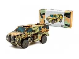 Деревянный 3D конструктор Бушмастер, Puzzleok (139-0209), 139 дет.