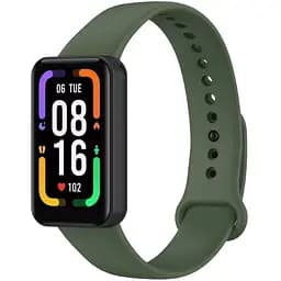 Ремінець DK Silicone Sport Band для Xiaomi Redmi Smart Band Pro (virid) - мініатюра 2