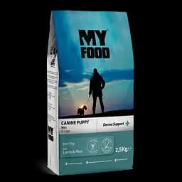 Сухий корм Myfood Супердля цуценят малих порід з Ягням та Рисом 2,5 кг