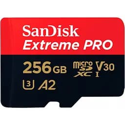 Карта пам'яті SanDisk microSDXC 256GB UHS-I Extreme Pro U3 V30 A2 + SD Adapter (SDSQXCD-256G-GN6MA) [100880] - мініатюра 7