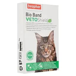 Нашийник Beaphar Bio Collar від бліх, кліщів та комарів для кішок 35 см (10664)