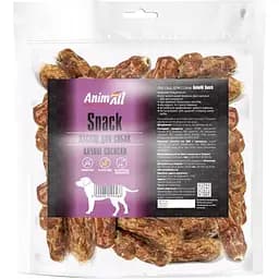 Ласощі для собак AnimAll Snack качині сосиски, 150 г
