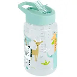 Поїльник-непроливайка Miniland Jungle Bottle з трубочкою 450 мл (89622)