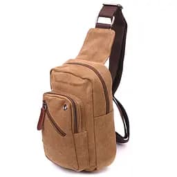 Мужская сумка через плечо текстильная практичная Vintage 15х22х6 см sum0021425