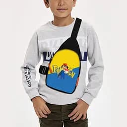 Сумка через плечо детская Покемон Пикачу 29х17 см сумка слинг для мальчика (02139)