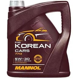 Масло моторное Mannol for korean cars 5W-30 4 л (183569)