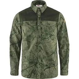 Рубашка Fjallraven Varmland G-1000 Shirt M Green Camo/Deep Forest M (1004-87326.626-662.M)