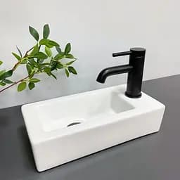 Умивальник VBI Komo L white накладний підвісний VBI-015602, Білий