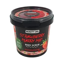 Скраб для тіла Полуниця Marry Me Beauty Jar 200 г