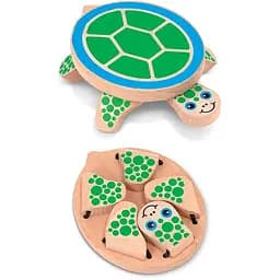 Іграшка для малюків Melissa & Doug Зіграй в хованки з черепашкою дерев'яна (MD4029) - мініатюра 3