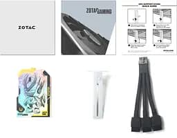 Відеокарта Zotac RTX 4070 Ti SUPER 16Gb Trinity OC White Edition (ZT-D40730Q-10P) (GDDR6X, 256 bit, PCI-E v4.0) Б/в - мініатюра 4